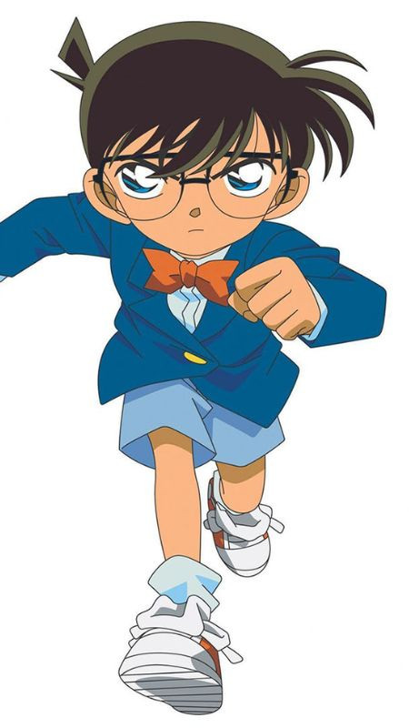 Hình Conan ngầu phong cách anime đầy kịch tính