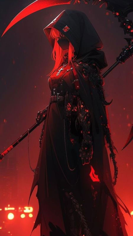 Hình ma AI mái tóc dài che mặt đầy ám ảnh