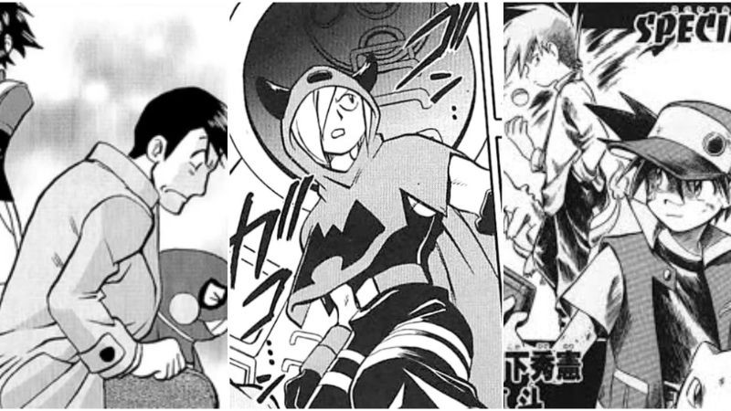 Hình minh họa từ truyện tranh Manga Pokemon