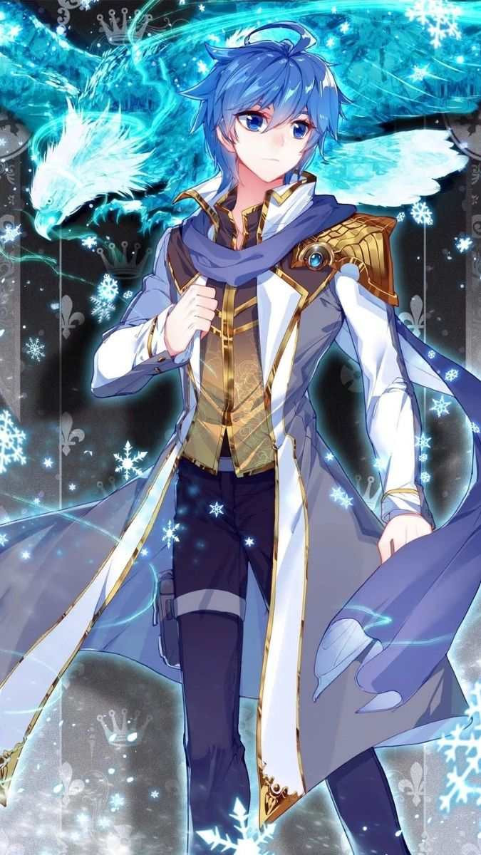 Hình nền anime nam ngầu nhìn nghiêng