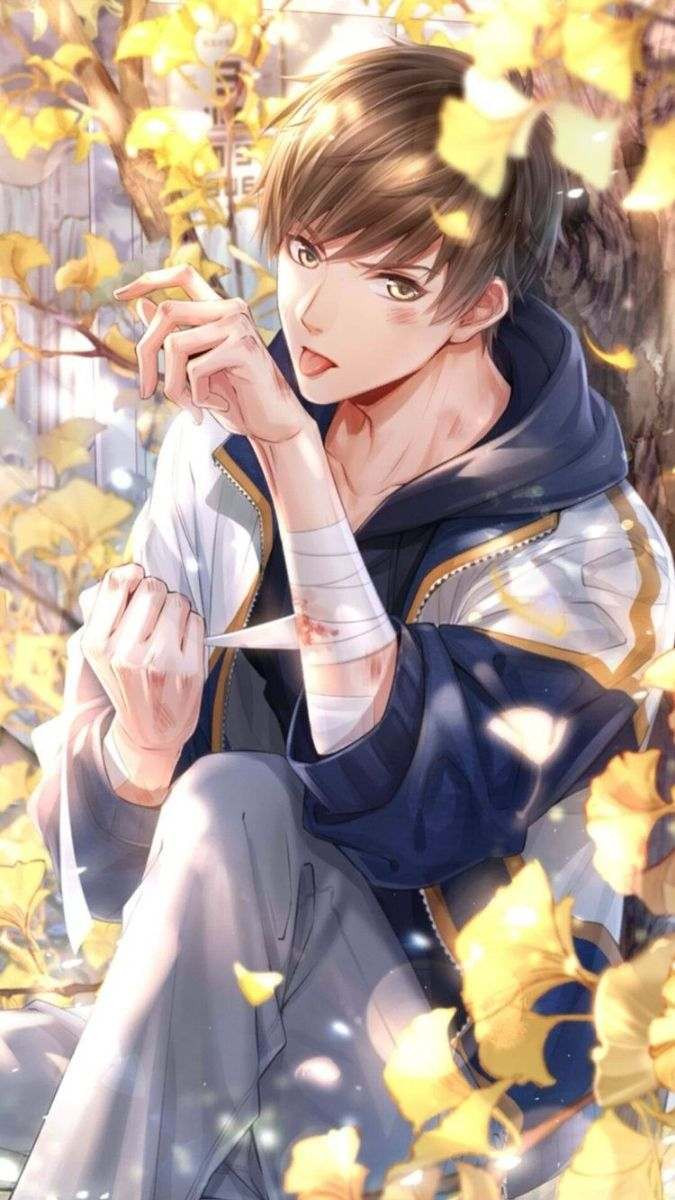 Hình nền anime nam ngầu phong cách đường phố