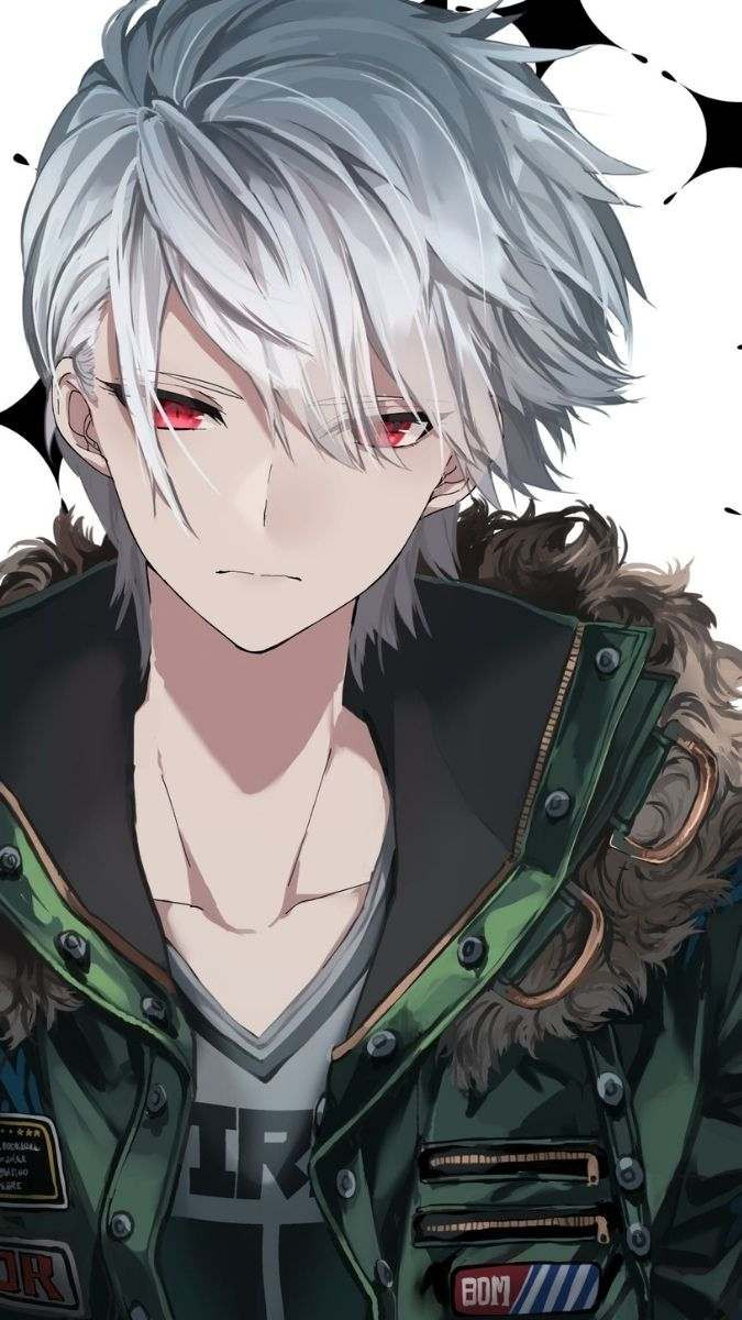 Hình nền anime nam ngầu với trang phục truyền thống