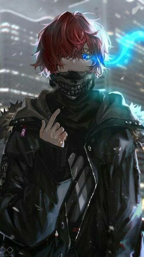 Hình nền anime ngầu với bối cảnh giả tưởng