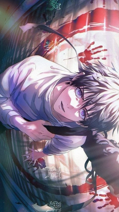 Hình nền anime ngầu với màu sắc nổi bật