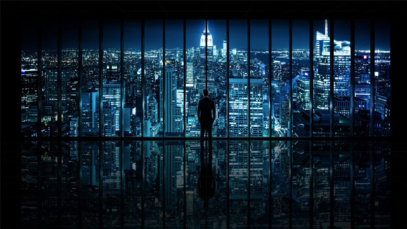 Hình nền chất 4K: Phong cảnh núi non hùng vĩ dưới ánh hoàng hôn