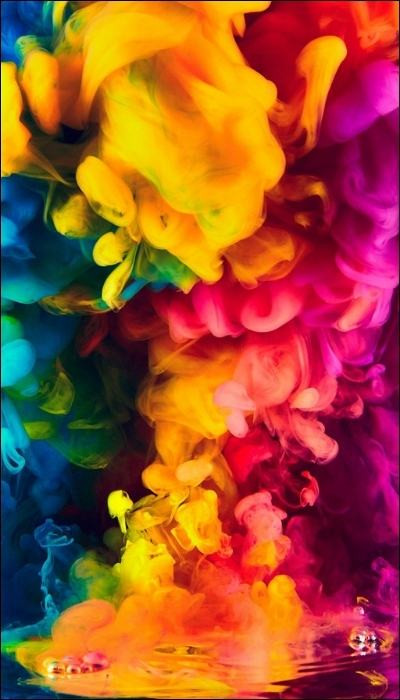 Hình nền chuyển màu nghệ thuật 4K cho điện thoại