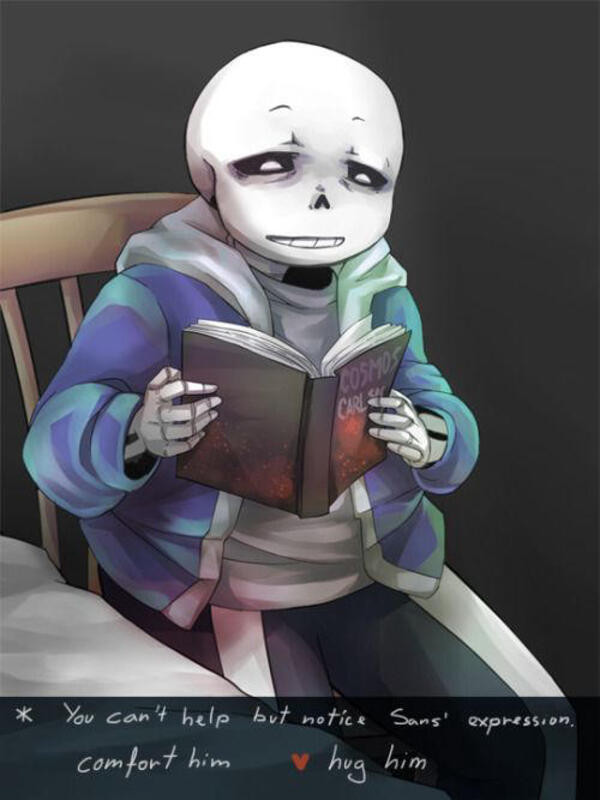 Hình nền của Sans Seraphim với đôi cánh lớn và hào quang