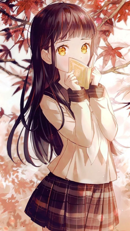 Hình nền cute anime, vẽ nét mềm mại và màu sắc tươi tắn