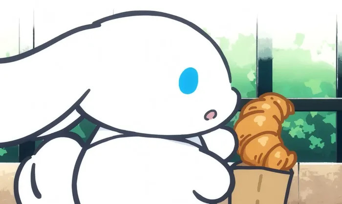 Hình nền cute Cinnamoroll với màu sắc tươi sáng