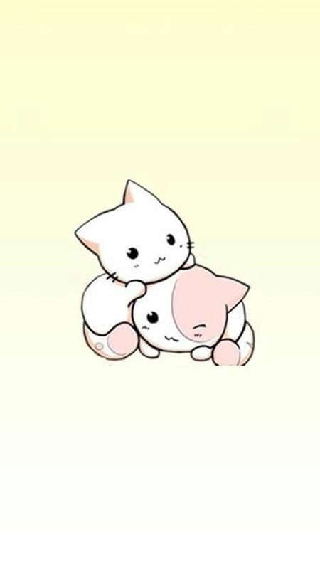 Hình nền cute sticker hình động vật nhỏ xinh