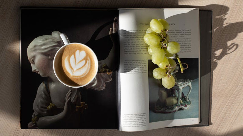 Hình nền đẹp latte art hình trái tim