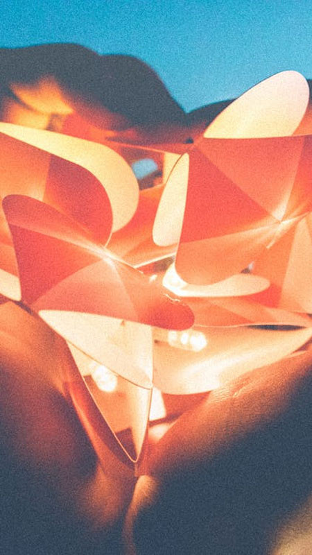 Hình nền hiệu ứng ánh sáng đa sắc chuyển động