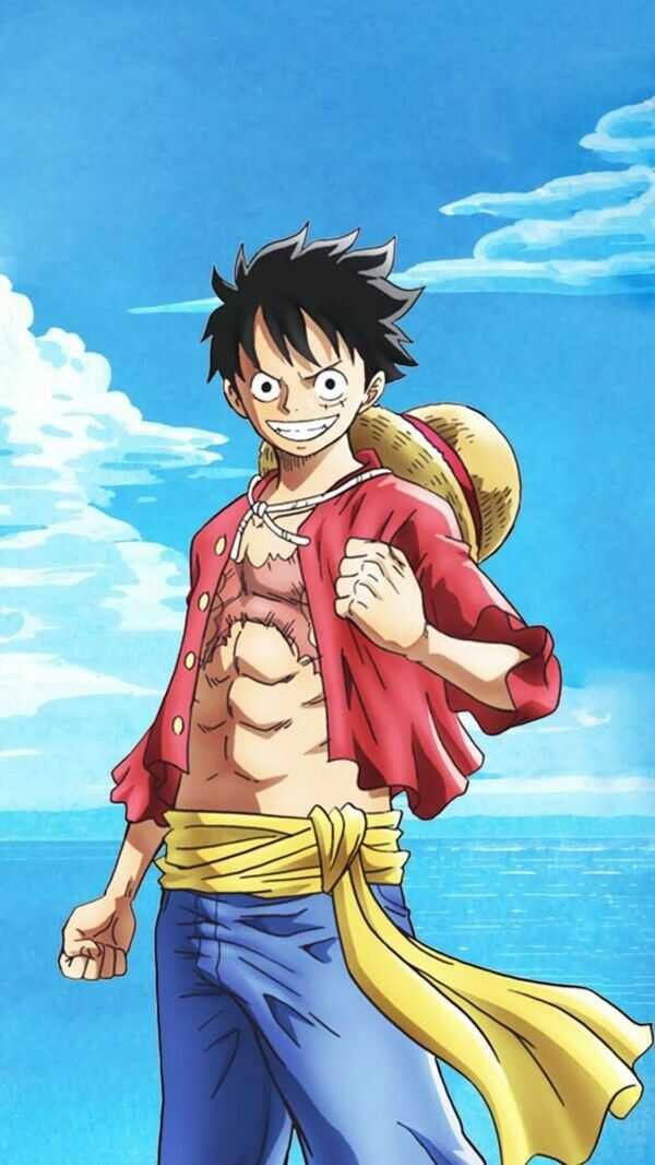 Hình nền Luffy Gear 5 với hiệu ứng đặc biệt
