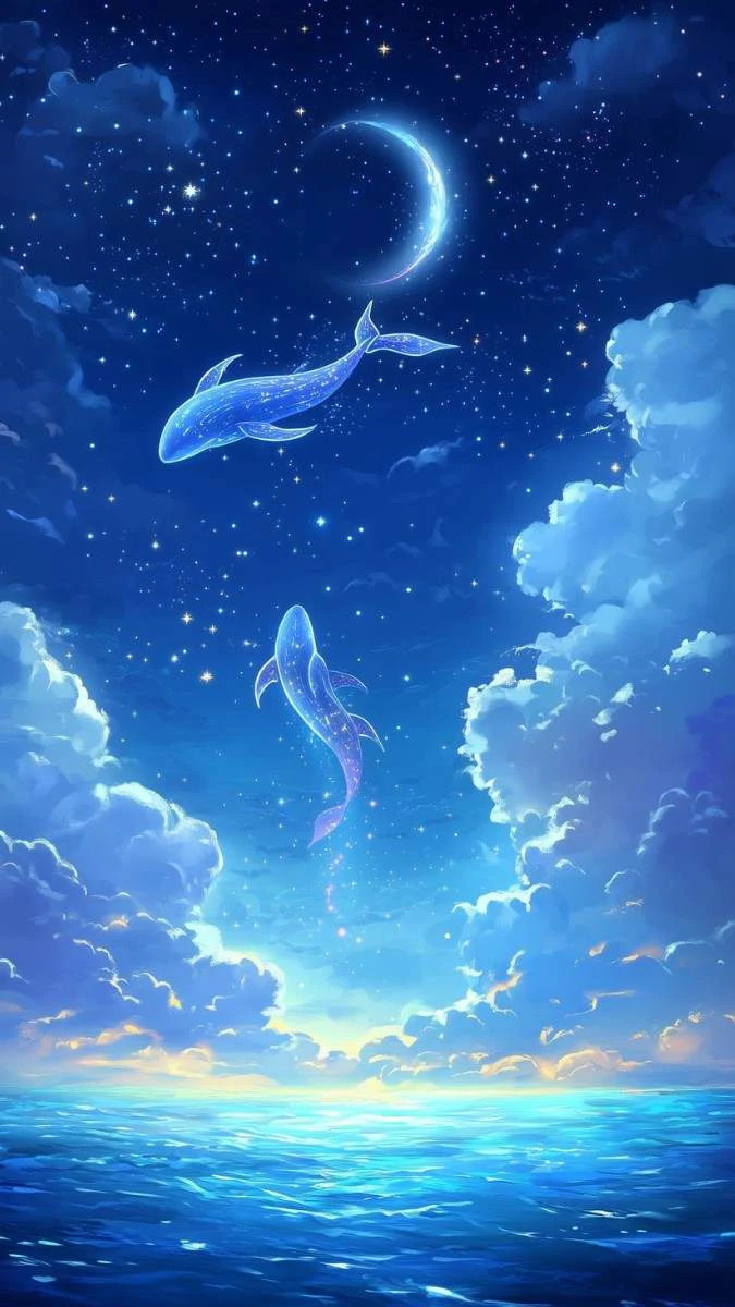 Hình nền màu xanh dương cho Zalo đơn giản