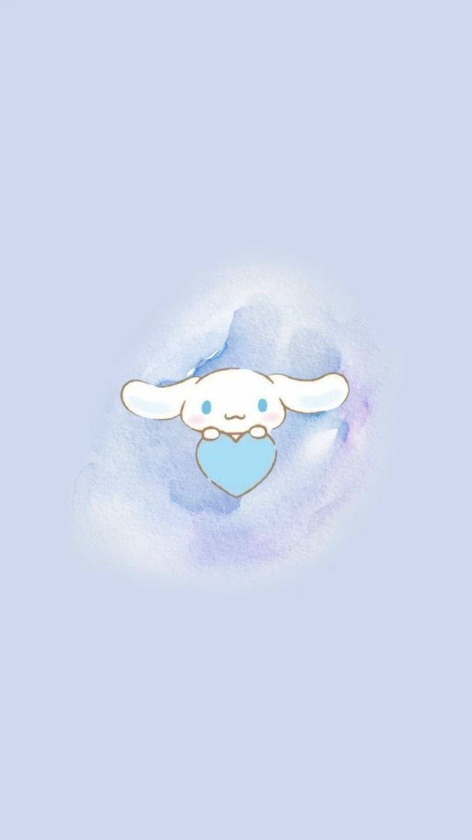 Hình nền màu xanh dương nhạt cute với chấm bi