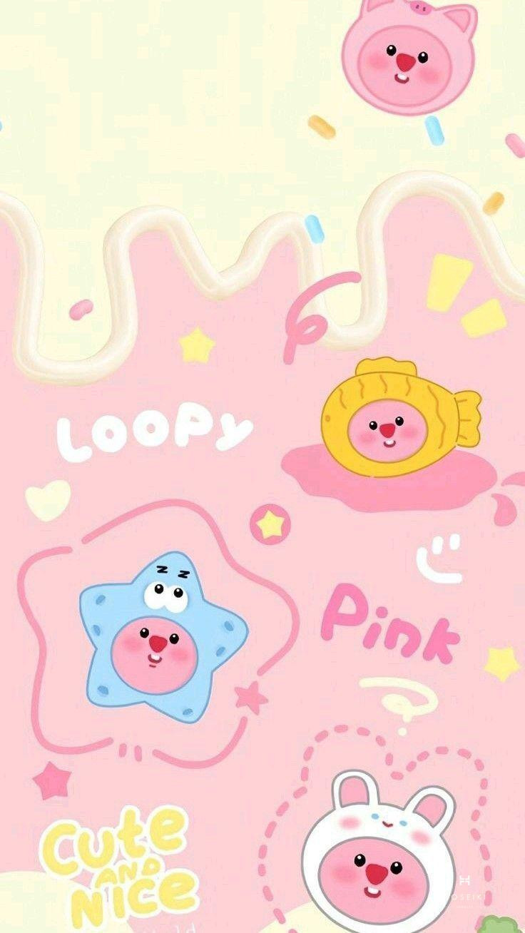 Hình nền mềm mại tạo cảm giác ấm áp với tông màu hồng nhạt