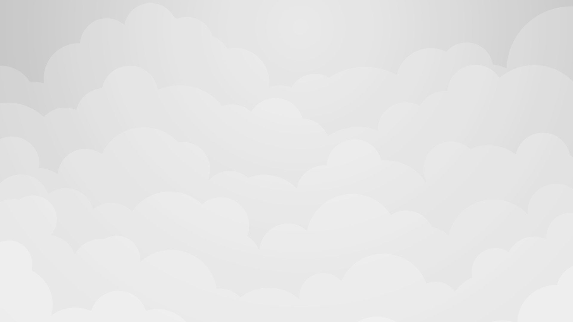 Hình nền Powerpoint với những đám mây màu trắng bồng bềnh