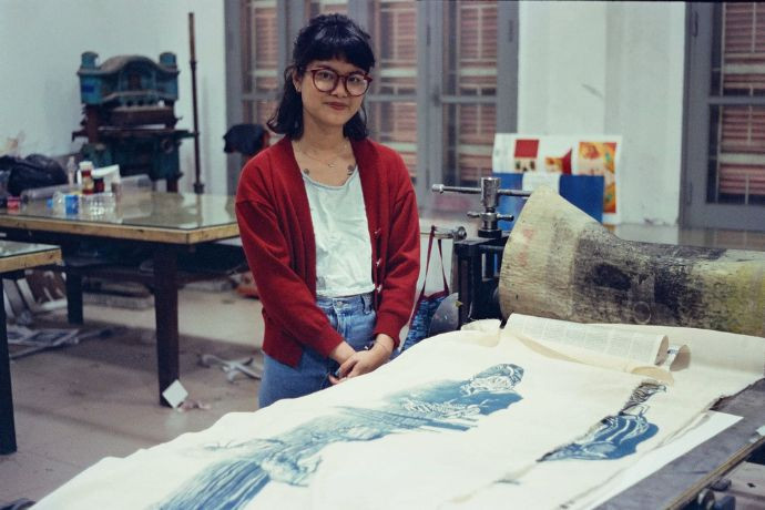 Họa sĩ Tử Mộc Trà, một gương mặt trẻ nổi bật của mỹ thuật Việt Nam