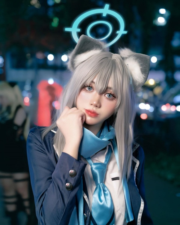 Hóa thân thành Shiroko với biểu cảm và thần thái đỉnh cao