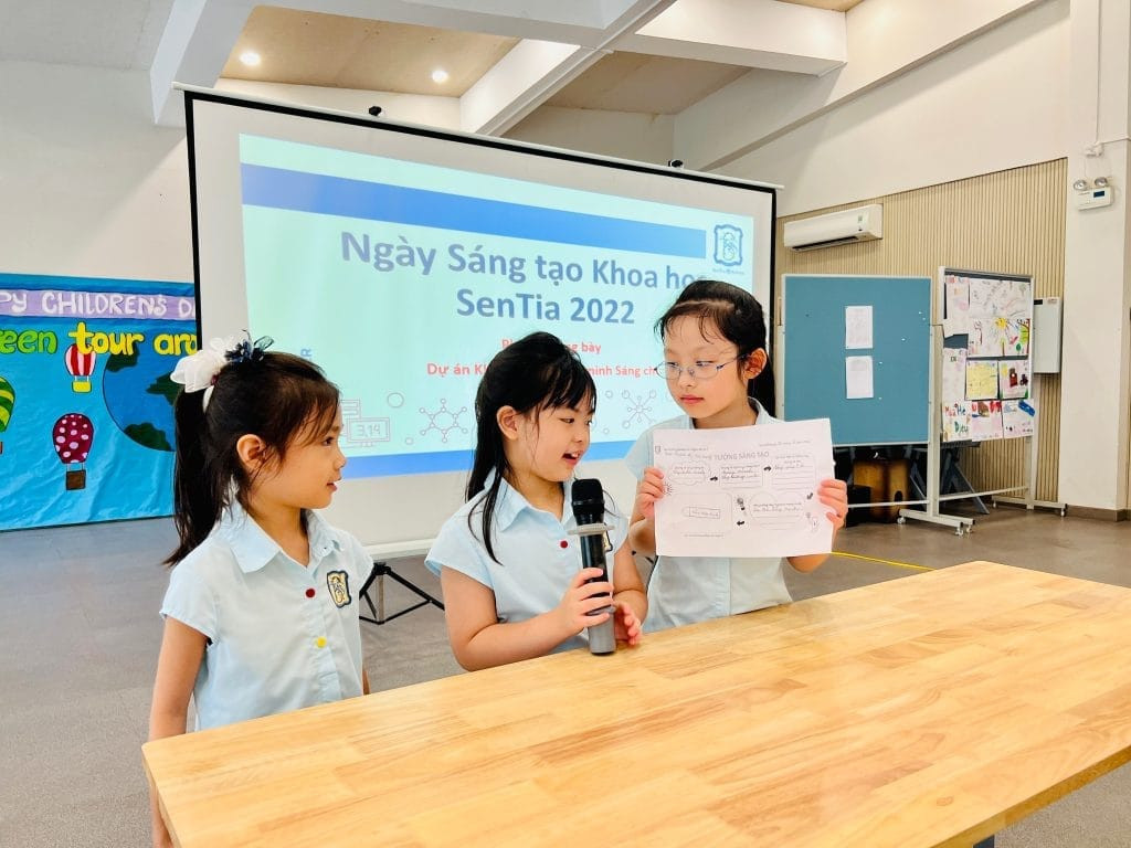 Hoạt động thực tế của học sinh tại trường tiểu học song ngữ SenTia School
