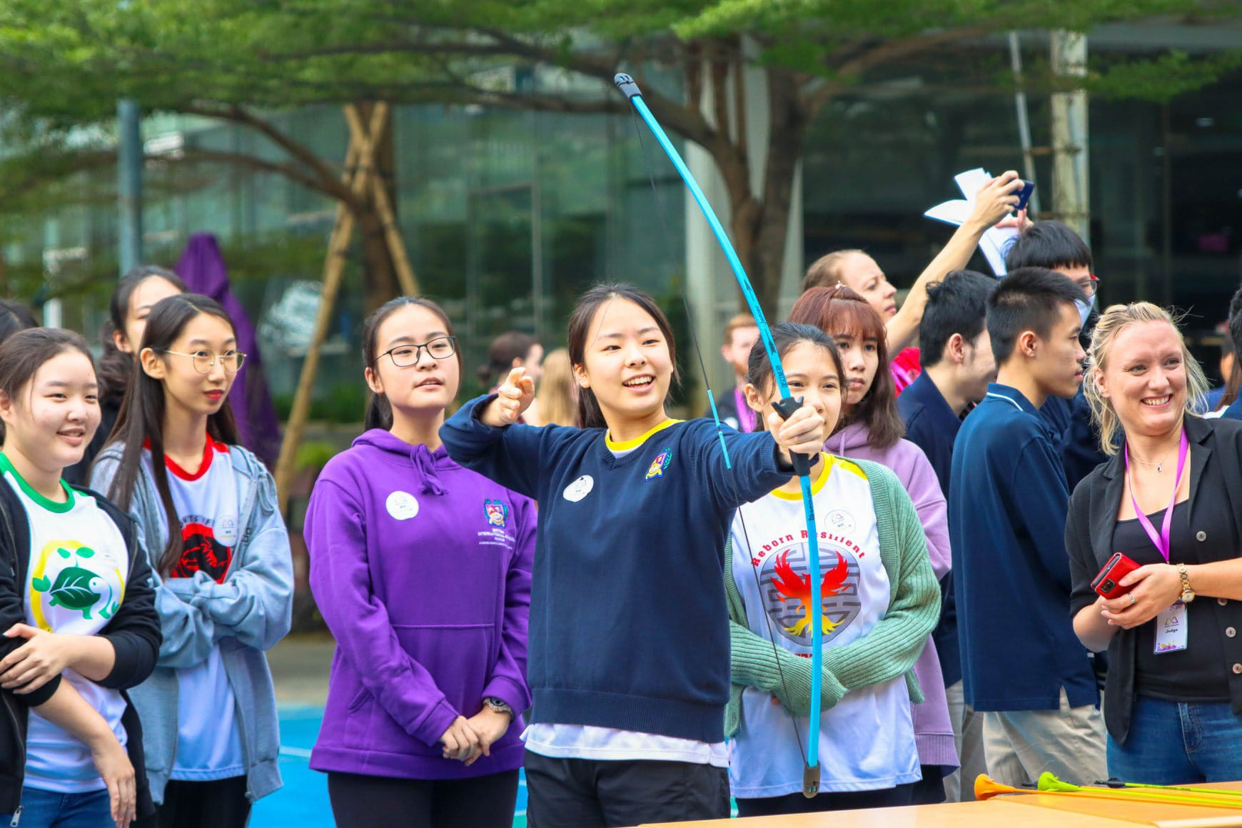 Học sinh tham gia hoạt động ngoại khóa tại trường song ngữ Olympia