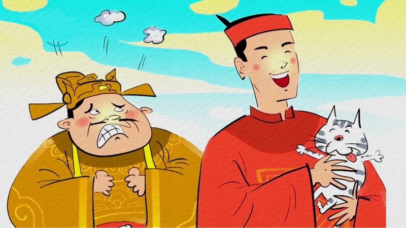 Học sinh Trạng Quỳnh trong truyện tranh