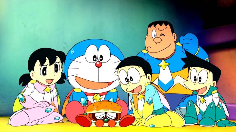 Học sinh trong phim hoạt hình Doraemon