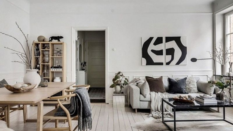 Home Decor - Không gian phòng khách ấm cúng với cách bài trí hài hòa