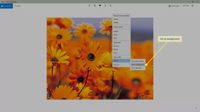 Hướng dẫn cài đặt ảnh đẹp thiên nhiên 3D làm hình nền trên Windows