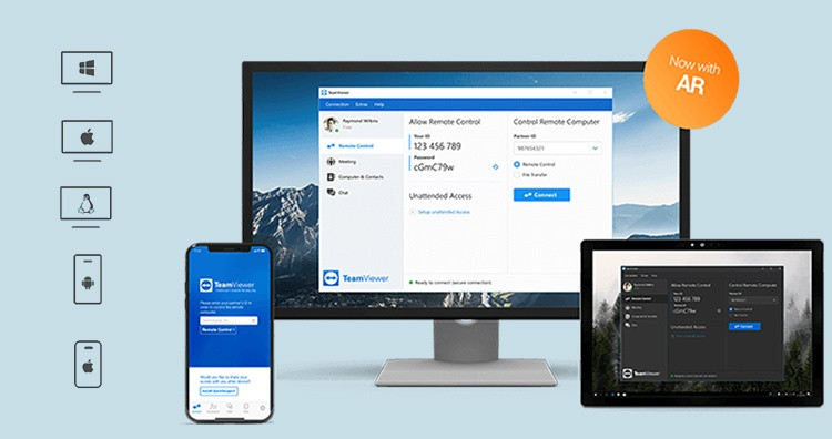 Hướng dẫn trực quan cách nhập Partner ID để bắt đầu kết nối TeamViewer