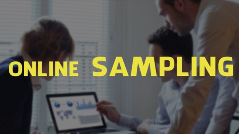 Khách hàng đăng ký nhận mẫu thử sản phẩm trực tuyến qua website hoặc mạng xã hội trong chiến dịch Online Sampling