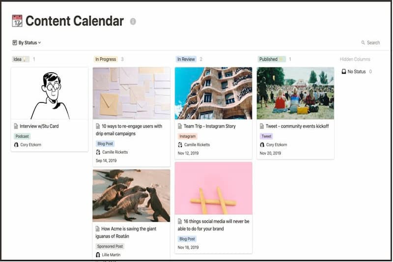 Kho template Notion đa dạng theo từng lĩnh vực, giúp người dùng tạo nhanh các trang ghi chú, kế hoạch mà không cần thiết kế từ đầu
