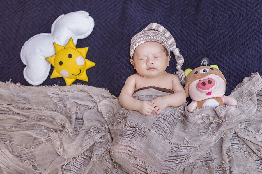 Khoảnh khắc bình yên của bé trai khi ngủ