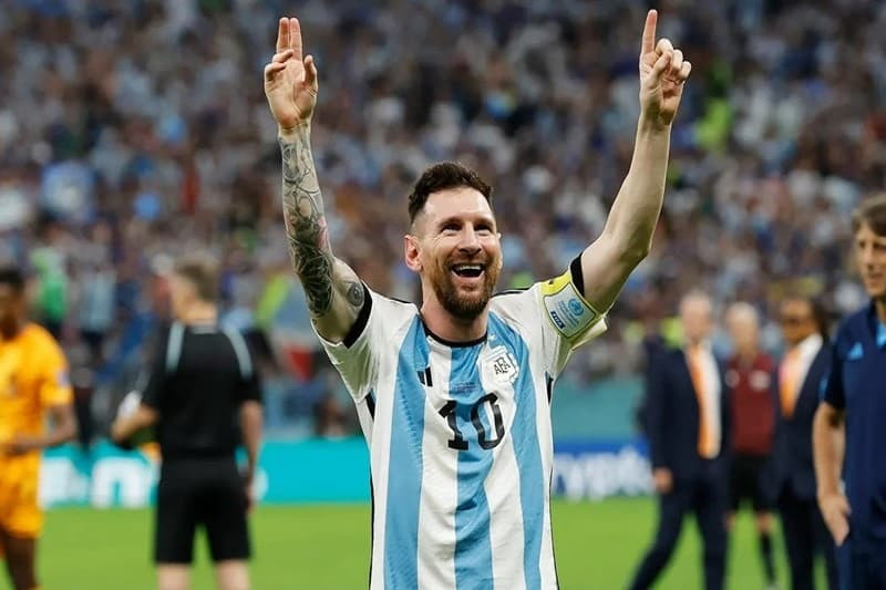 Khoảnh khắc Messi 4K ăn mừng cùng đội tuyển Argentina