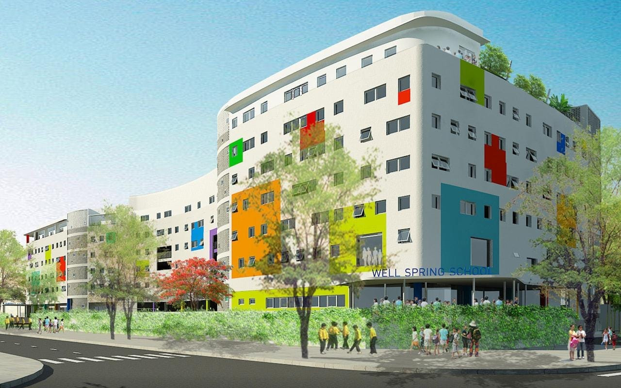 Không gian học tập sáng tạo tại Wellspring