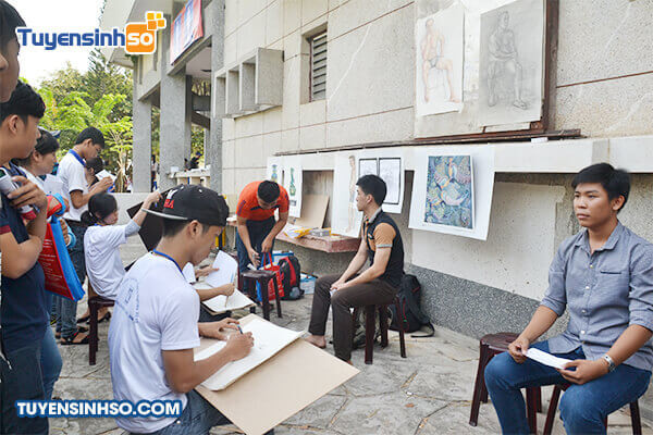 Không gian học tập sáng tạo trong khuôn viên Đại học Mỹ thuật Thành phố Hồ Chí Minh