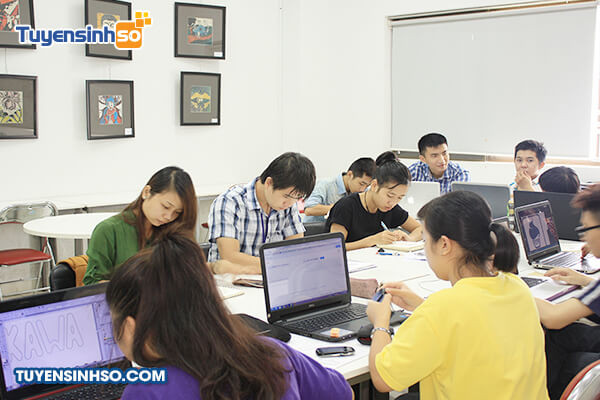 Không gian học tập và thảo luận nhóm của sinh viên STU