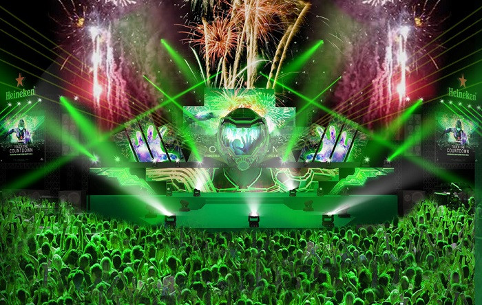 Không khí sôi động tại sự kiện Countdown Hà Nội