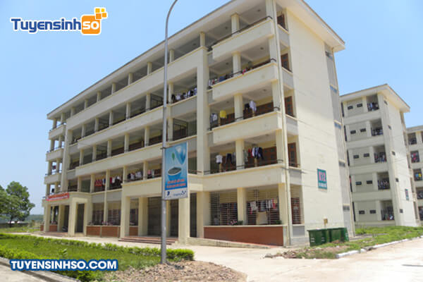 Khu ký túc xá sinh viên tại Đại học Ngoại ngữ Thái Nguyên