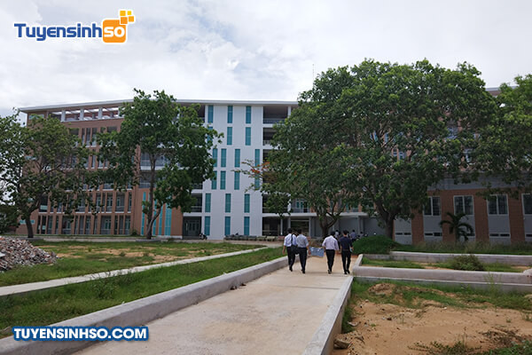 Khuôn viên học tập tại Trường Cao đẳng Sư phạm Bà Rịa - Vũng Tàu