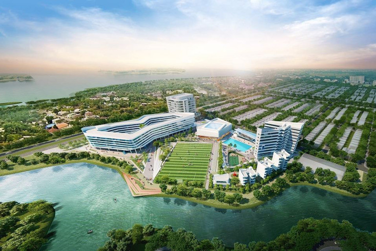 Khuôn viên Trường Đại học Quản lý và Công nghệ TP.HCM (UMT)