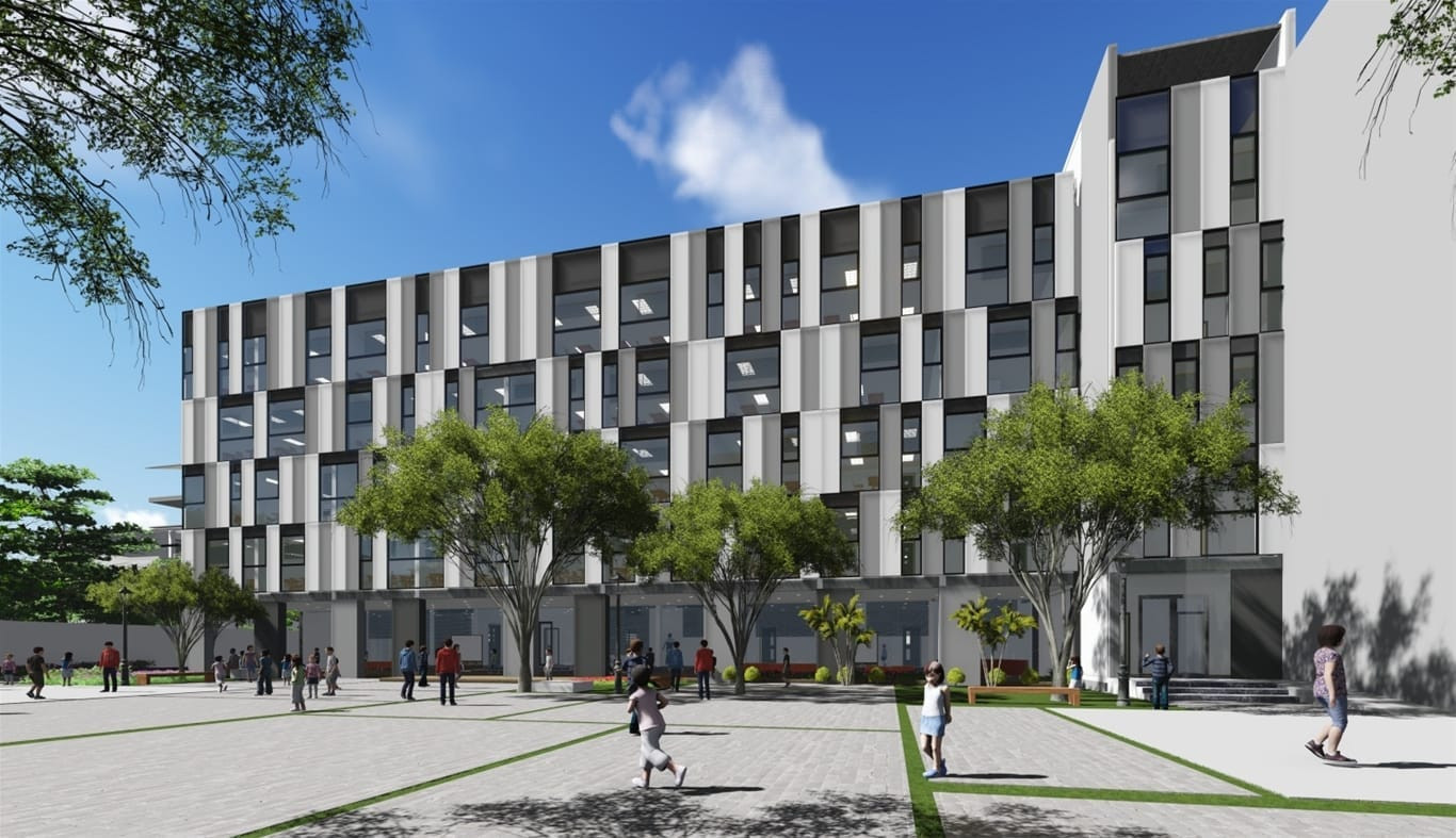 Khuôn viên Trường Quốc tế Gateway Hà Nội