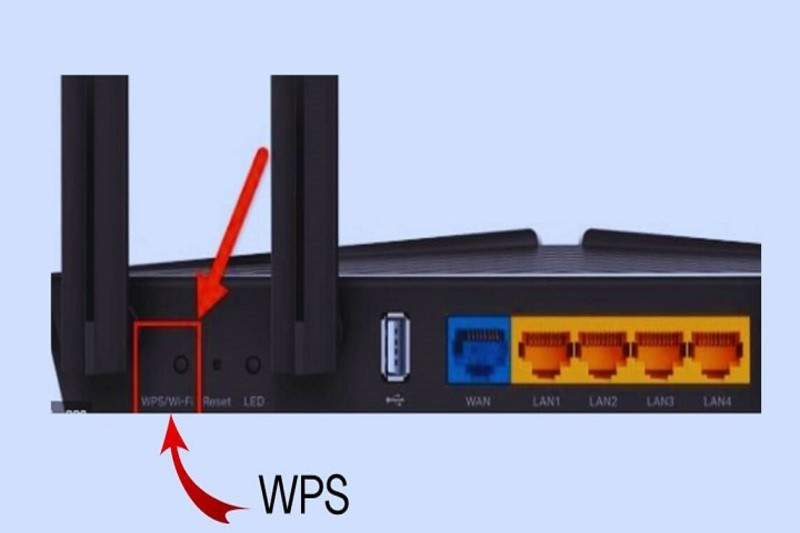 Kiểm tra nút WPS vật lý trên bộ định tuyến hoặc giao diện quản lý router