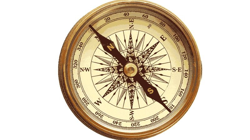 La bàn, một ứng dụng cổ điển dựa vào tương tác với từ trường Trái Đất.