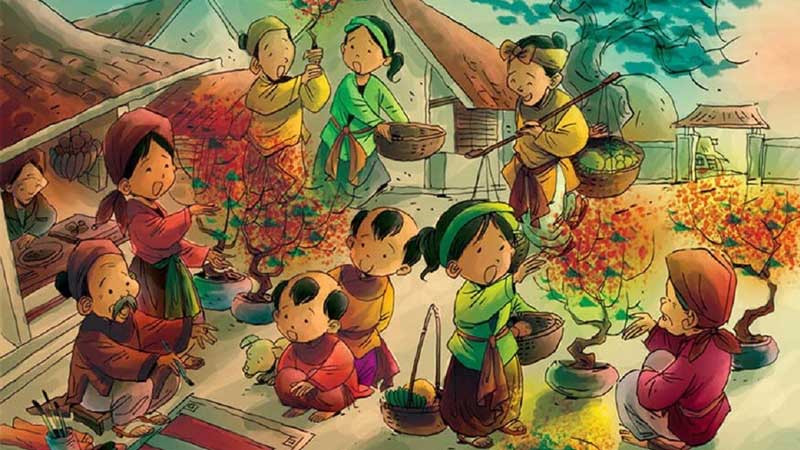 Lựa chọn ảnh Tết 2025 chất lượng cao cho màn hình điện thoại