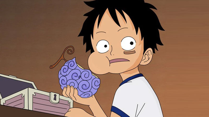 Luffy và Ace thời thơ ấu cùng nhau.