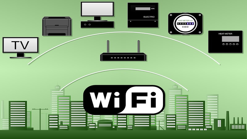 Màn hình cài đặt đặt tên SSID cho mạng Wi-Fi, gợi ý việc chọn tên độc đáo, dễ nhớ nhưng tránh thông tin cá nhân để tăng bảo mật.