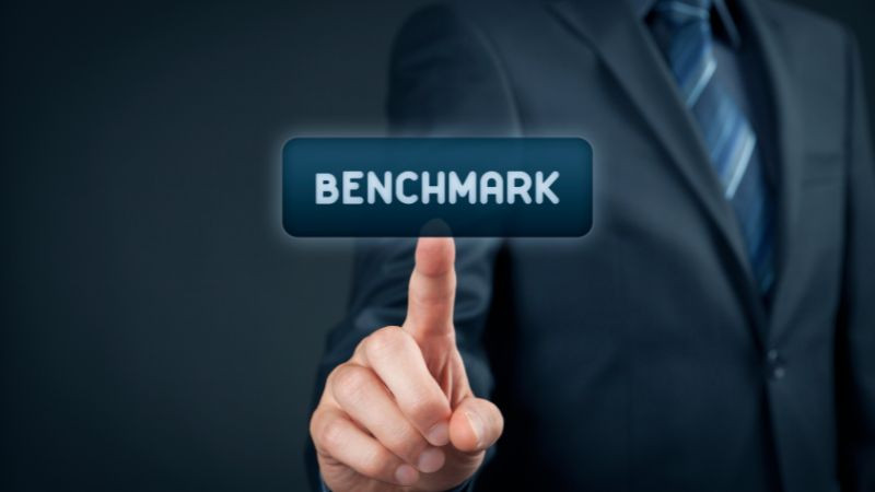 Màn hình phần mềm benchmark hiển thị kết quả đo hiệu năng hệ thống máy tính