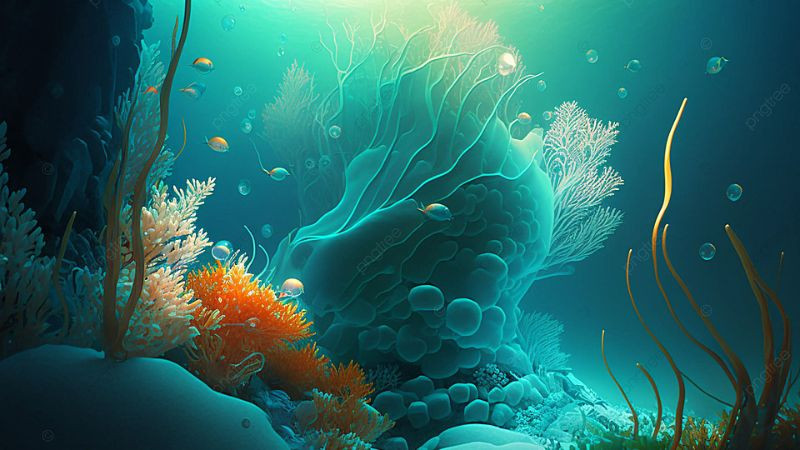 Mặt nước đại dương với những gợn sóng nhẹ, hình ảnh biển đẹp trừu tượng