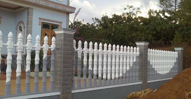 Phối màu sơn tường rào đẹp, màu sắc độc đáo cho tường rào nhà bạn